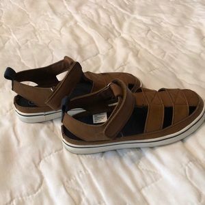 Brown sandals